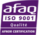 Certification AFAQ ISO 9001